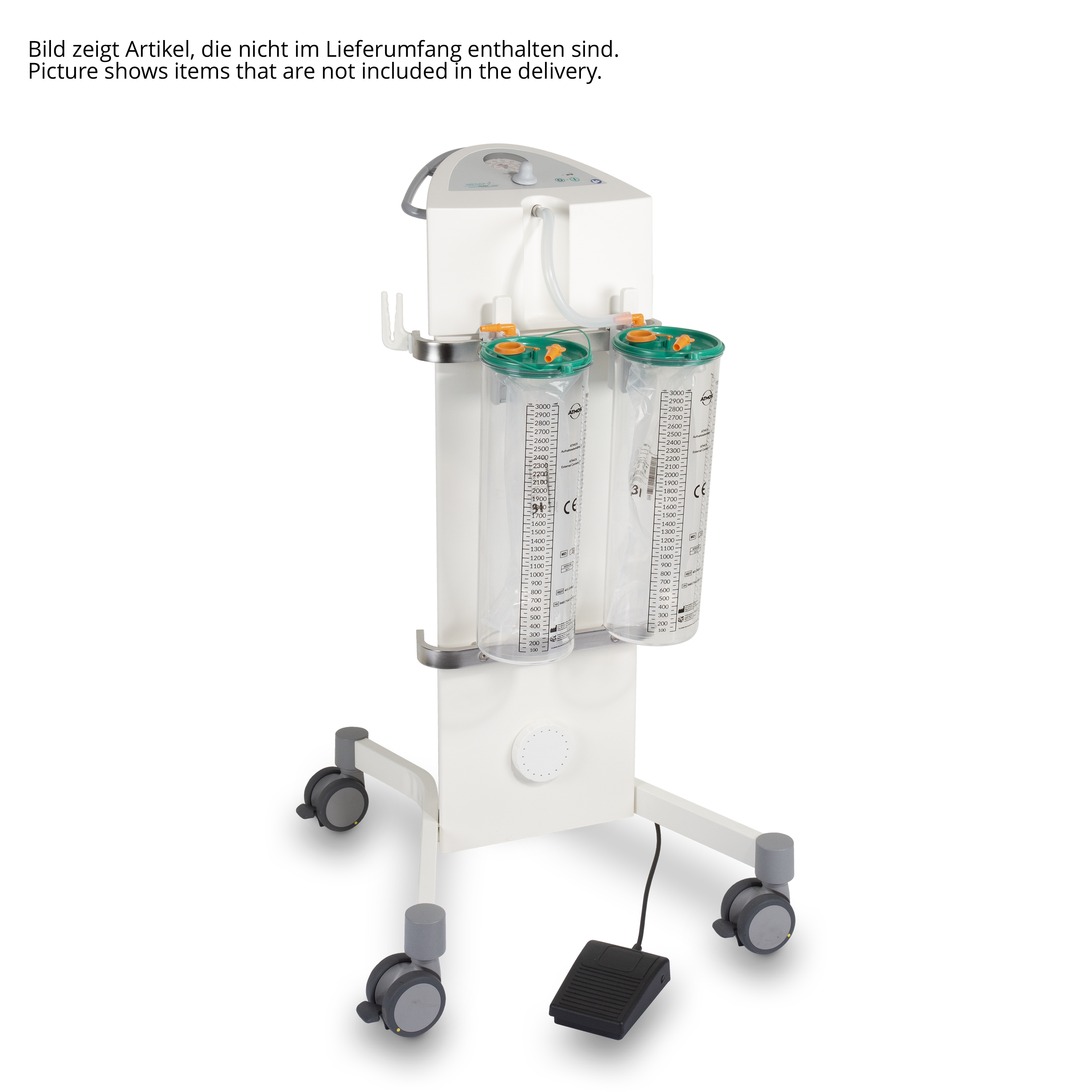 AS Chirurgieabsaugung / 2 x 3 l / ATMOS