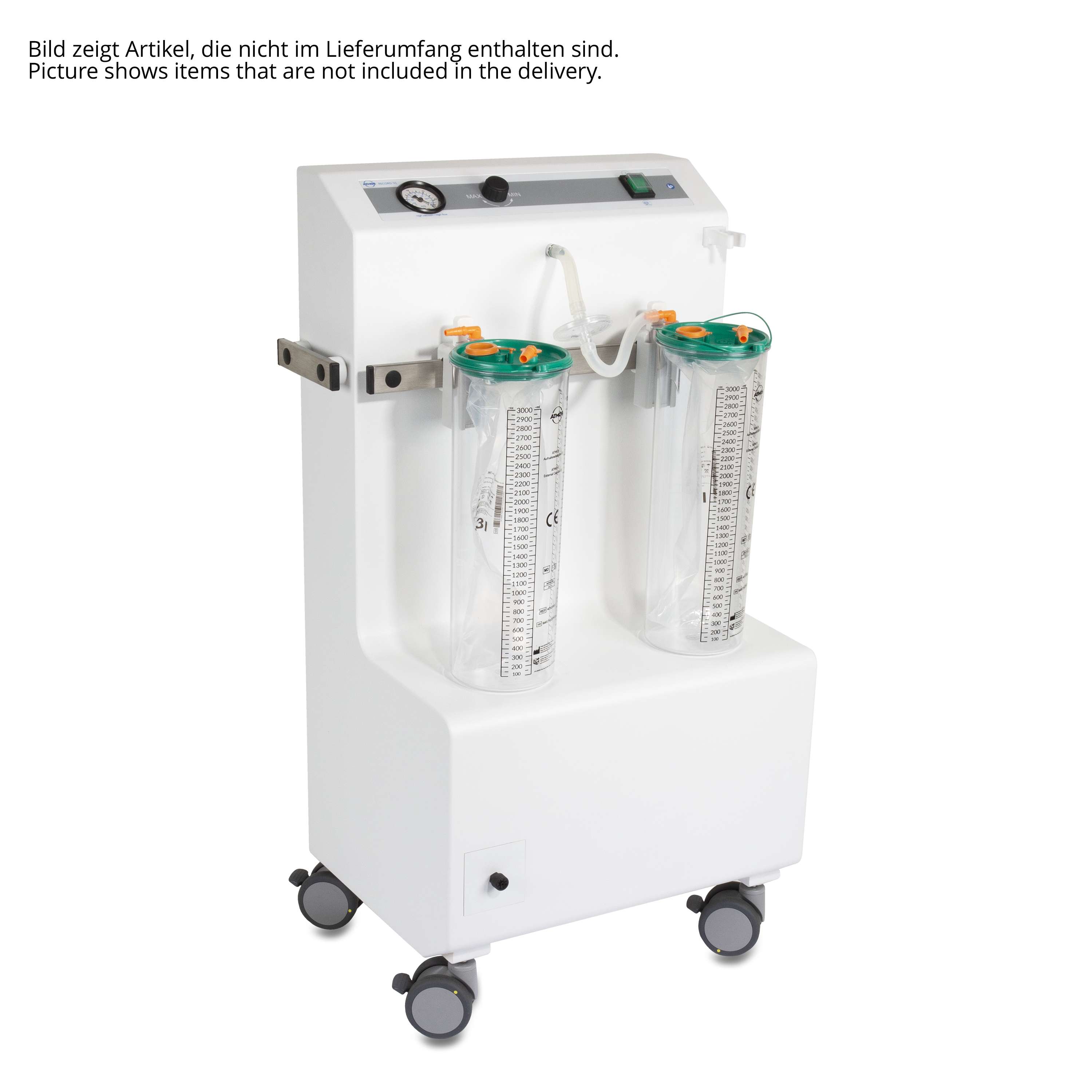 ATMOS Record 55 mit Normschiene – 100 V~