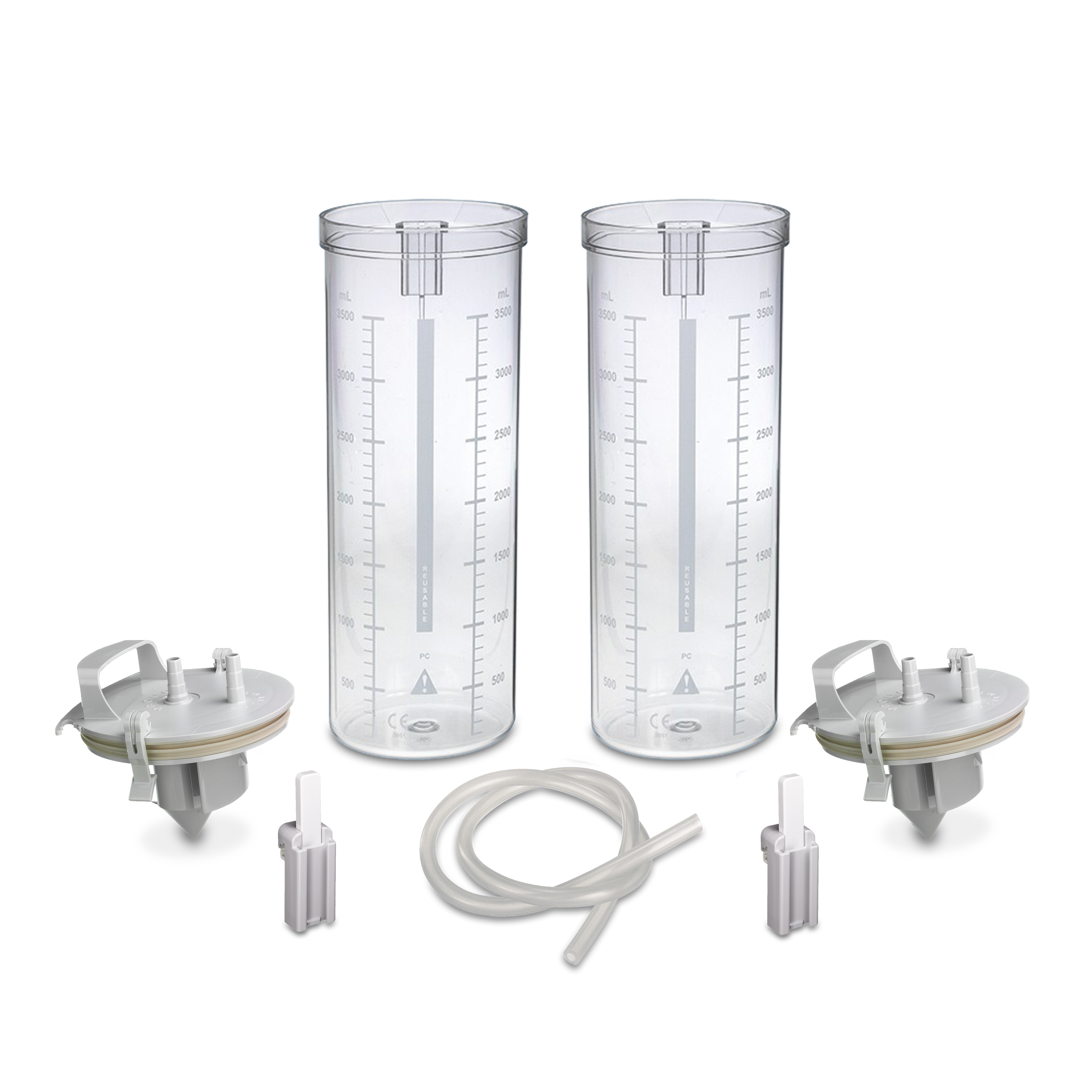 AS Chirurgieabsaugung / 2 x 4 l / PC